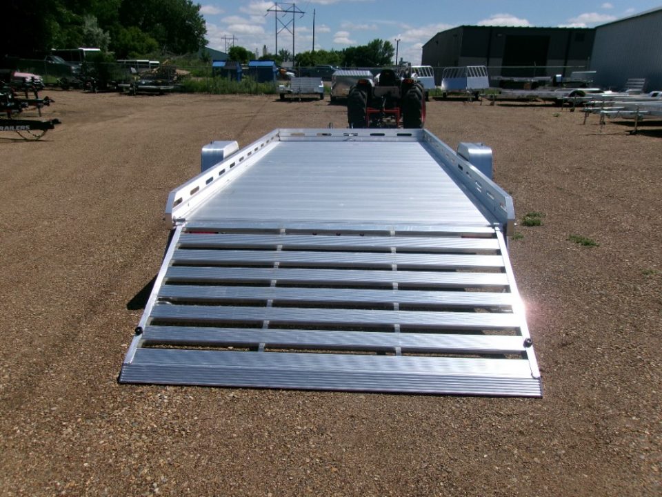 New 2027 Aluma 8014S-EL-TG Utility Trailer