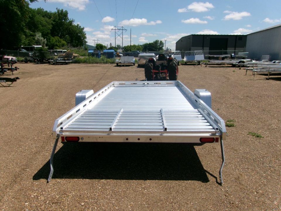 New 2027 Aluma 8014S-EL-TG Utility Trailer