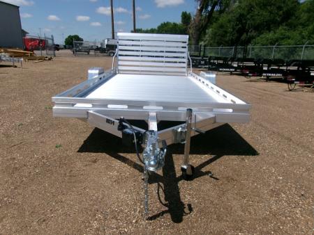 New 2027 Aluma 8014S-EL-TG Utility Trailer
