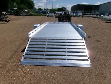 New 2027 Aluma 8014S-EL-TG Utility Trailer