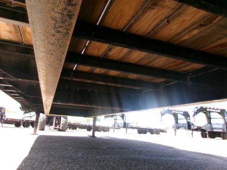 Used 2023 PJ Trailers LD GN2436 Low Pro Flatbed Trailer