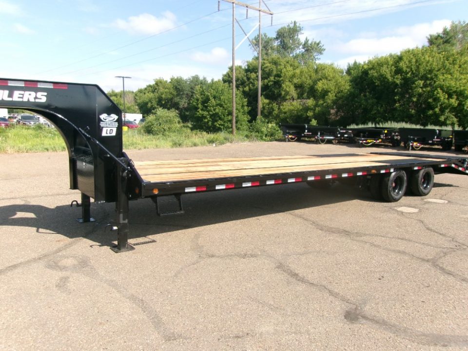 New 2027 PJ Trailers LDQ32C2BSWK-JA01 Flatbed Trailer