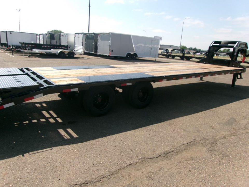 New 2027 PJ Trailers LDQ32C2BSWK-JA01 Flatbed Trailer