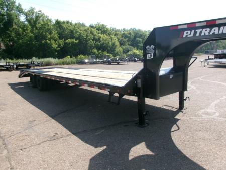 New 2027 PJ Trailers LDQ32C2BSWK-JA01 Flatbed Trailer