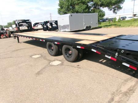 New 2027 PJ Trailers LDQ32C2BSWK-JA01 Flatbed Trailer