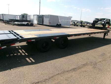 New 2027 PJ Trailers LDQ32C2BSWK-JA01 Flatbed Trailer