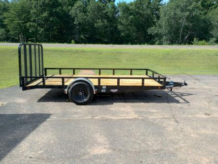 New 2027 PJ Trailers U8 83"x14' 5K Single Axle Utility Trailer