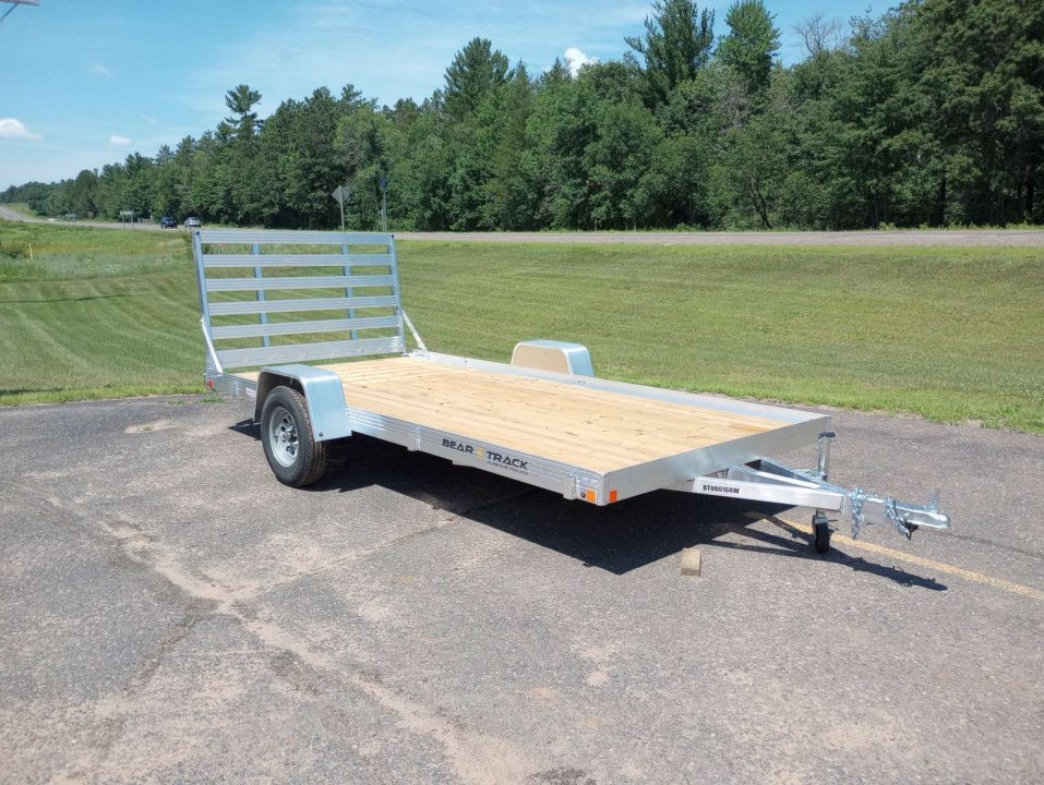 New 2027 Bear Track BTU80168W 80"X14' Utility Trailer