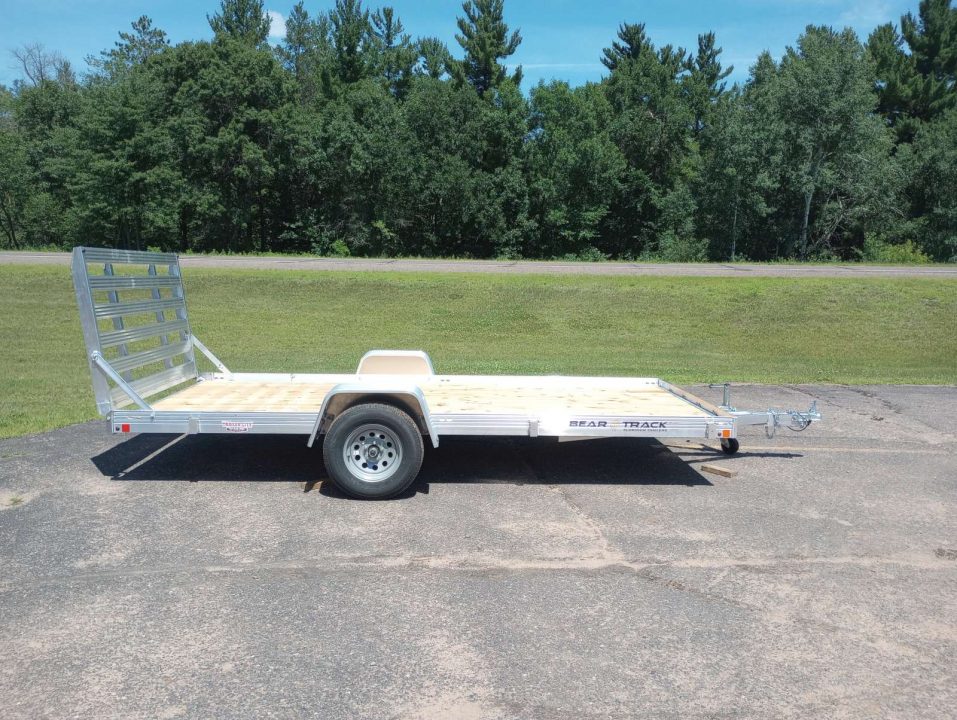 New 2027 Bear Track BTU80168W 80"X14' Utility Trailer