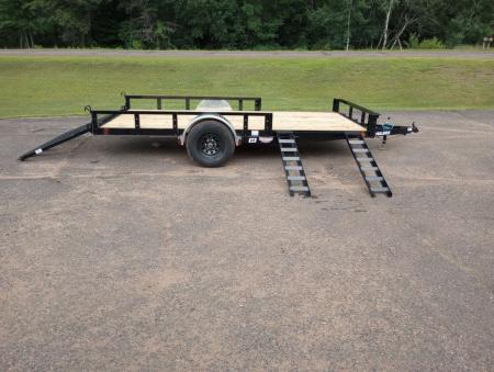 New 2027 PJ Trailers U8 83"x14' 5k Single Axle Utility Trailer