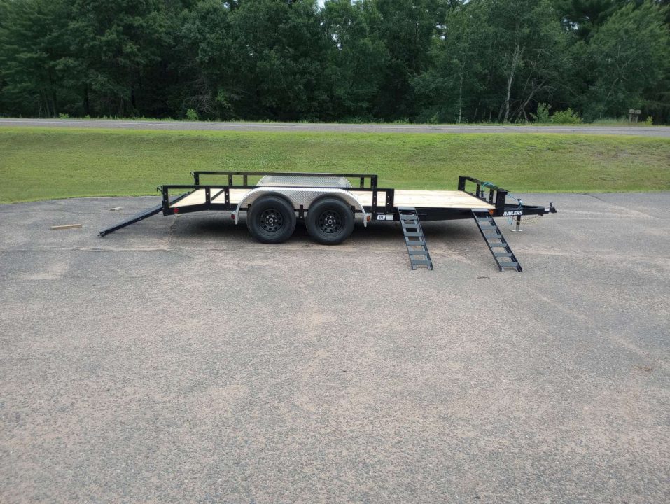 New 2027 PJ Trailers UL 83"X16' Tandem Axle Utility Trailer