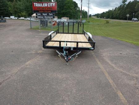 New 2027 PJ Trailers UL 83"X16' Tandem Axle Utility Trailer