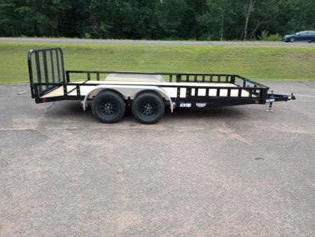 New 2027 PJ Trailers UL 83"X16' Tandem Axle Utility Trailer