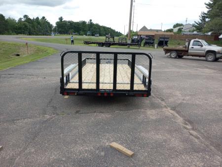 New 2027 PJ Trailers UL 83"X16' Tandem Axle Utility Trailer