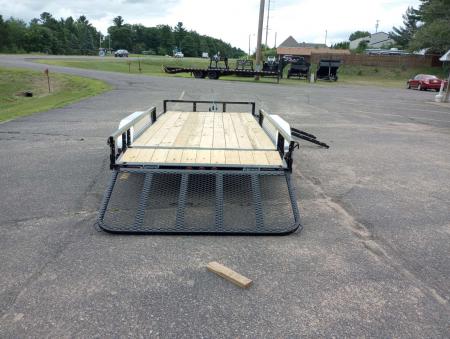 New 2027 PJ Trailers UL 83"X16' Tandem Axle Utility Trailer