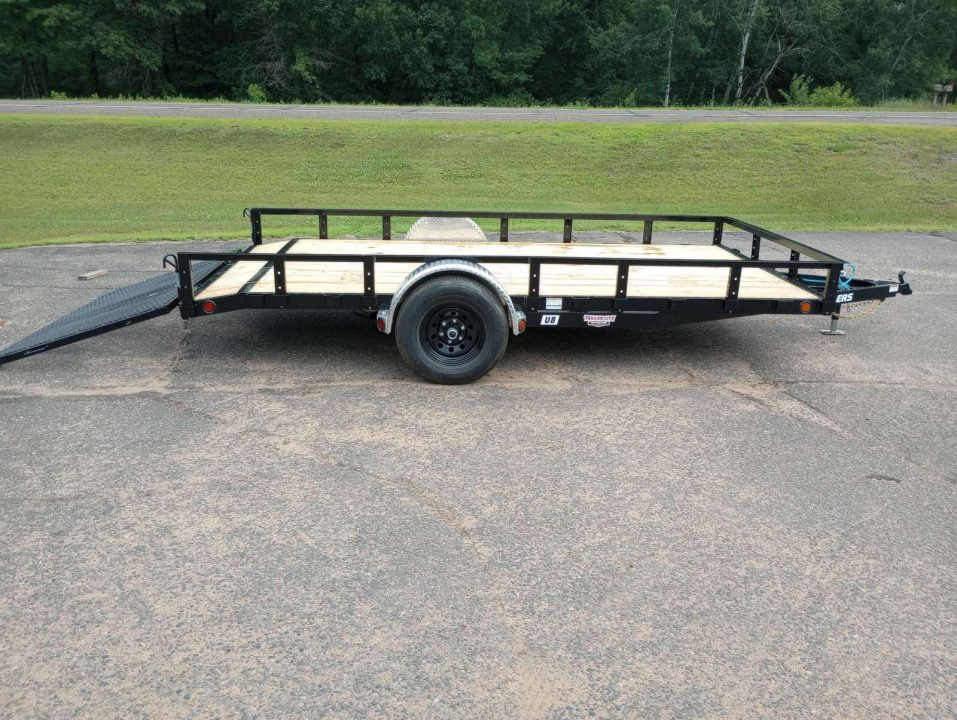 New 2027 PJ Trailers U8 83"x14' 5K Single Axle Utility Trailer