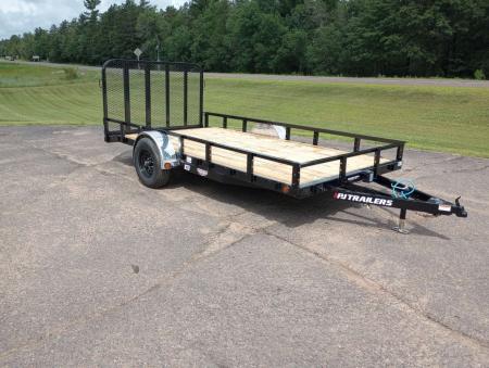 New 2027 PJ Trailers U8 83"x14' 5K Single Axle Utility Trailer