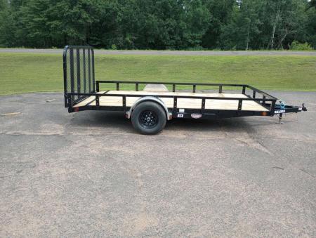 New 2027 PJ Trailers U8 83"x14' 5K Single Axle Utility Trailer