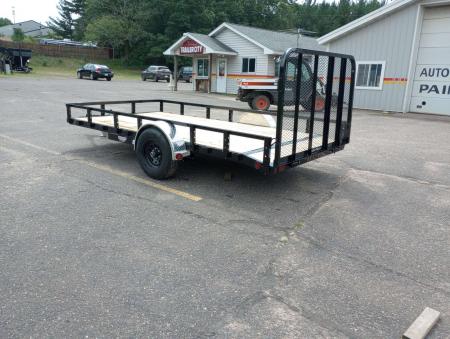 New 2027 PJ Trailers U8 83"x14' 5K Single Axle Utility Trailer