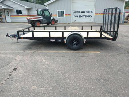 New 2027 PJ Trailers U8 83"x14' 5K Single Axle Utility Trailer