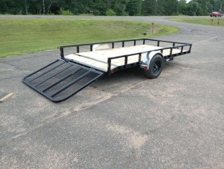 New 2027 PJ Trailers U8 83"x14' 5K Single Axle Utility Trailer