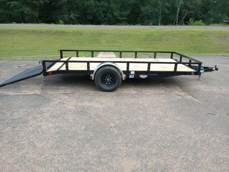 New 2027 PJ Trailers U8 83"x14' 5K Single Axle Utility Trailer
