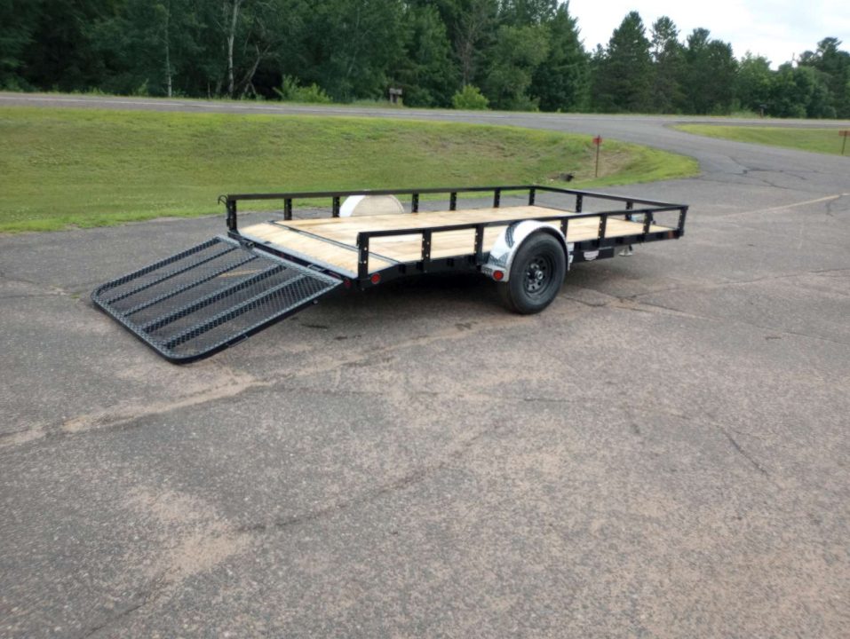 New 2027 PJ Trailers U8 83"x14' 5K Single Axle Utility Trailer