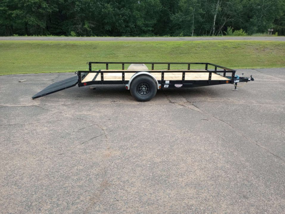 New 2027 PJ Trailers U8 83"x14' 5K Single Axle Utility Trailer