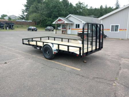 New 2027 PJ Trailers U8 83"x14' 5K Single Axle Utility Trailer