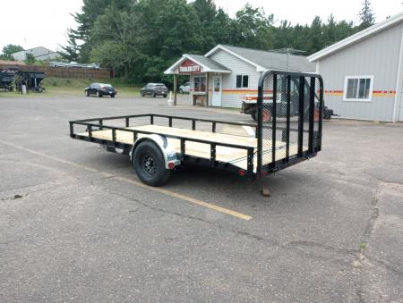 New 2027 PJ Trailers U8 83"x14' 5K Single Axle Utility Trailer