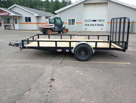 New 2027 PJ Trailers U8 83"x14' 5K Single Axle Utility Trailer