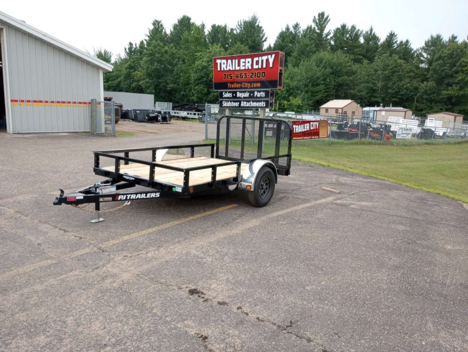 New 2027 PJ Trailers U2 72"X10' Utility Trailer