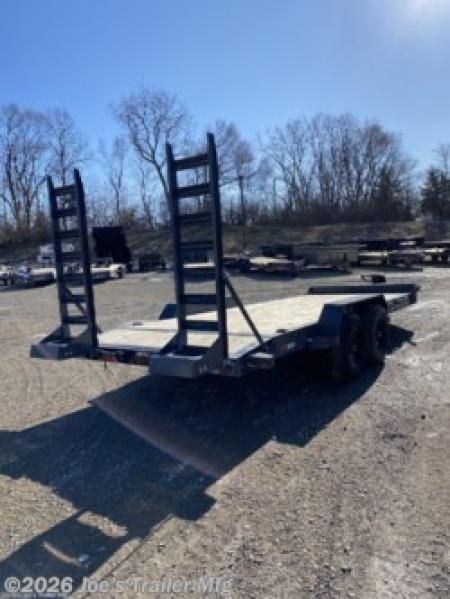 New 2026 Iron Bull 83X24 14000 GVWR Stand Up Ramps Equipment Trailer