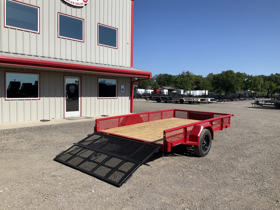 New 2027 Diamond C 83"x12' BP Utility Trailer - PSA135