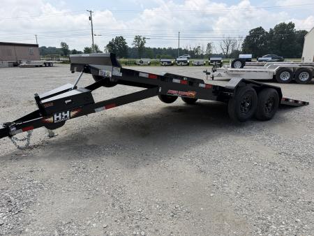 New 2026 H&H Trailers 82X20 Tilt Trailer Speed Loader 10K GVWR