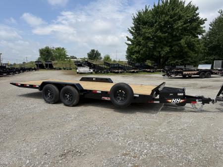 New 2026 H&H Trailers 82X20 Tilt Trailer Speed Loader 10K GVWR