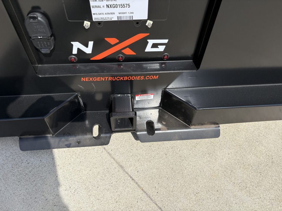 New 2027 NXG Truck Bodies XSB SKIRTED 8'6"X97"/57"CA X42" DUALLY BED TAKE OFF Truck Bed