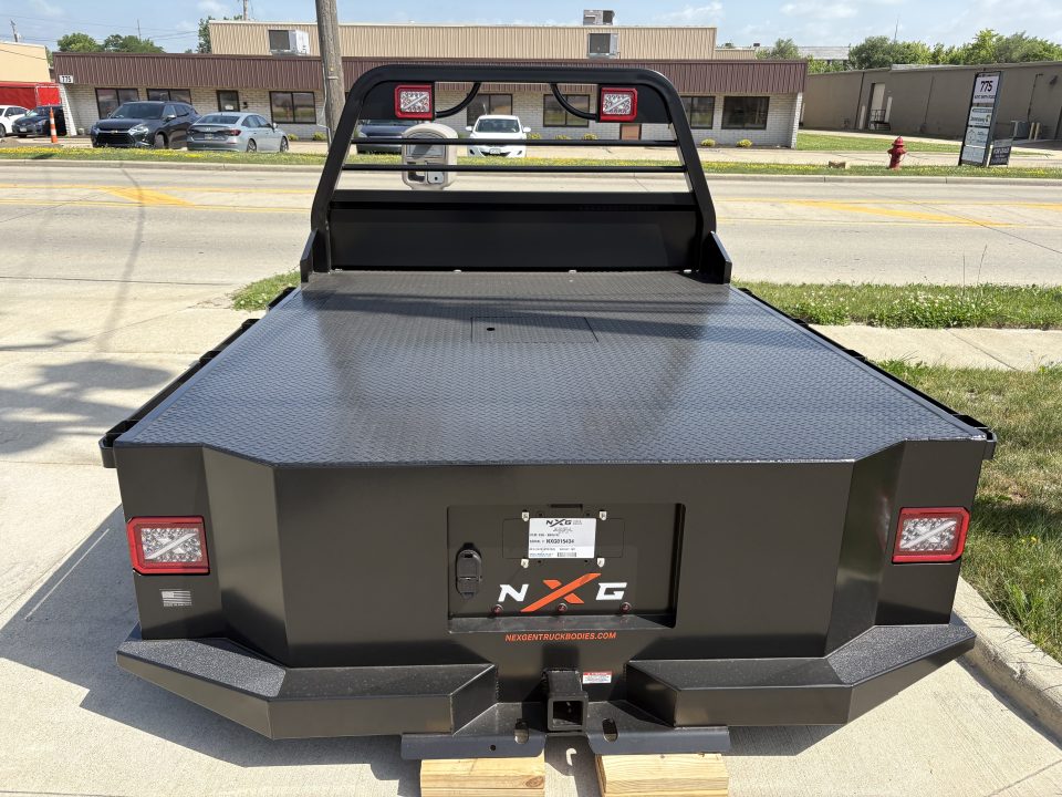 New 2027 NXG Truck Bodies XSB SKIRTED 8'6"X84"/57"CA X42" SINGLE WHEEL BED TAKE OFF Truck Bed