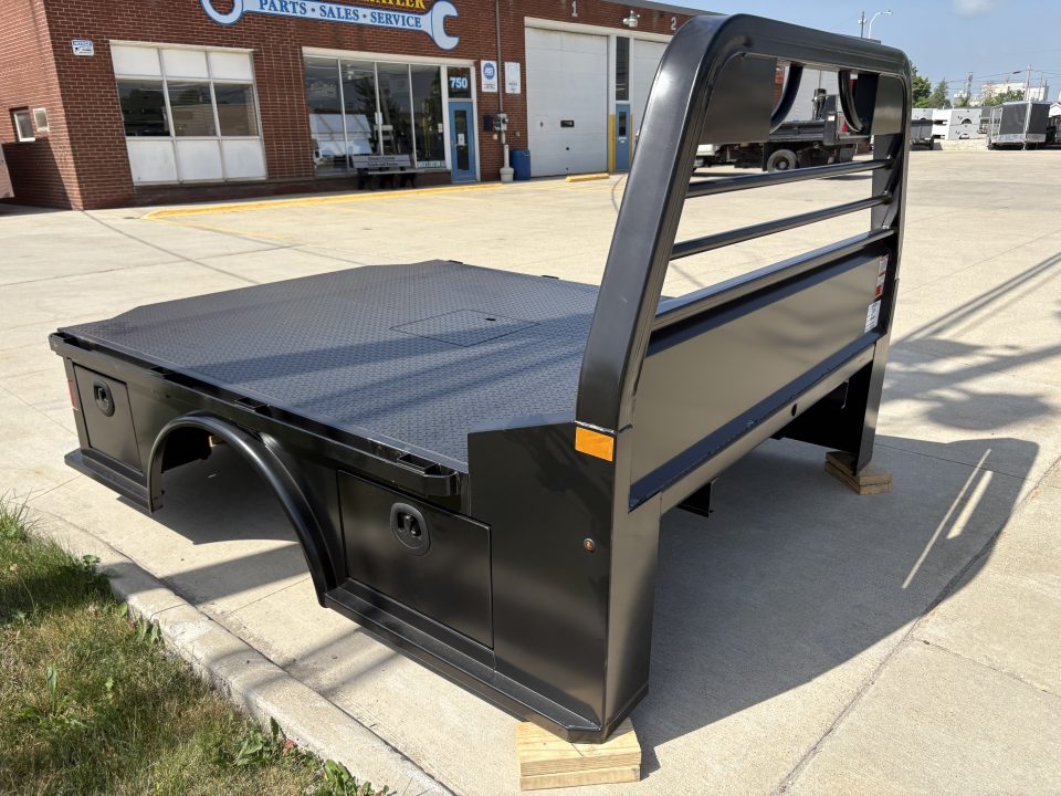 New 2027 NXG Truck Bodies XSB SKIRTED 8'6"X84"/57"CA X42" SINGLE WHEEL BED TAKE OFF Truck Bed