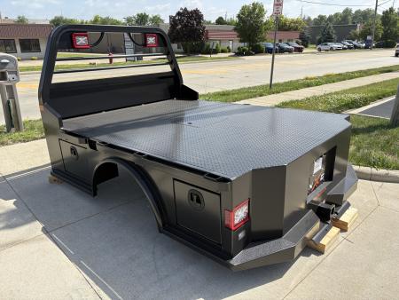 New 2027 NXG Truck Bodies XSB SKIRTED 8'6 X84 /57 CA X42  SINGLE WHEEL BED TAKE OFF Truck Bed