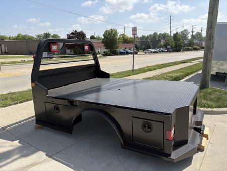New 2027 NXG Truck Bodies XSB SKIRTED 8'6"X84"/57"CA X42" SINGLE WHEEL BED TAKE OFF Truck Bed
