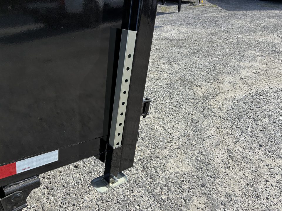 New 2026 Panther Cargo 7x16 Black Dump Trailer – Contractor Grade 14K Dump Trailer