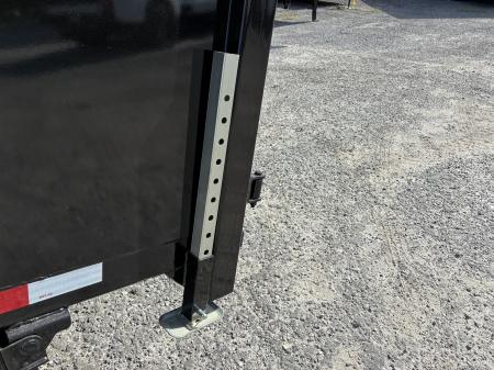 New 2026 Panther Cargo 7x16 Black Dump Trailer – Contractor Grade 14K Dump Trailer