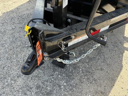 New 2026 Panther Cargo 7x16 Black Dump Trailer – Contractor Grade 14K Dump Trailer
