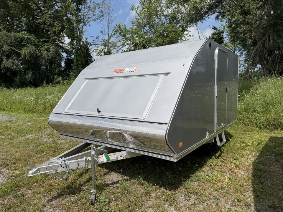 New 2026 ALCOM 101X12 HYBRID Snowmobile Trailer