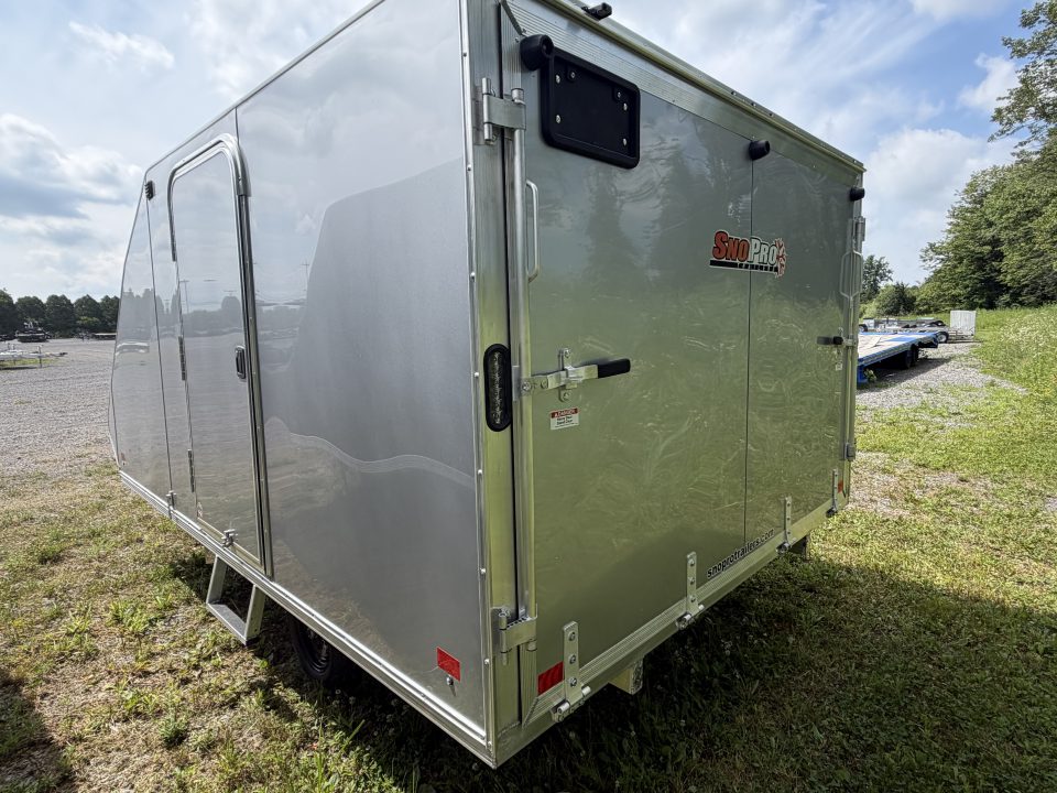New 2026 ALCOM 101X12 HYBRID Snowmobile Trailer