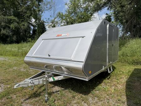 New 2026 ALCOM 101X12 HYBRID Snowmobile Trailer