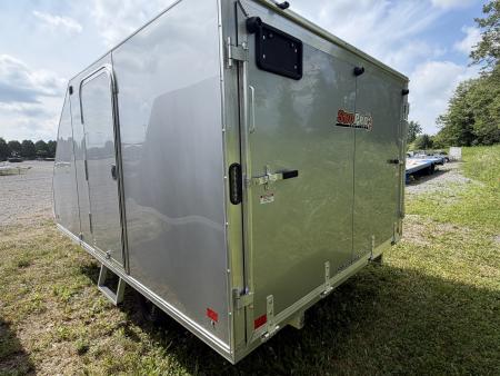 New 2026 ALCOM 101X12 HYBRID Snowmobile Trailer