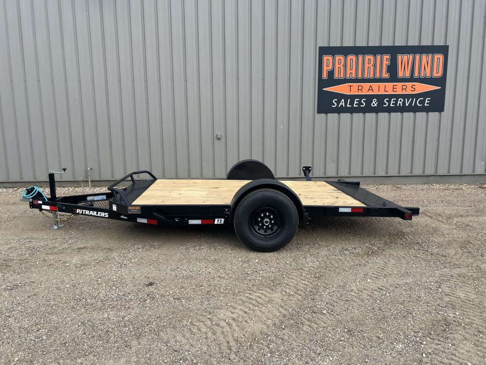 New 2027 PJ Trailers 13' T1 Tiltbed Equipment Tilt Trailer