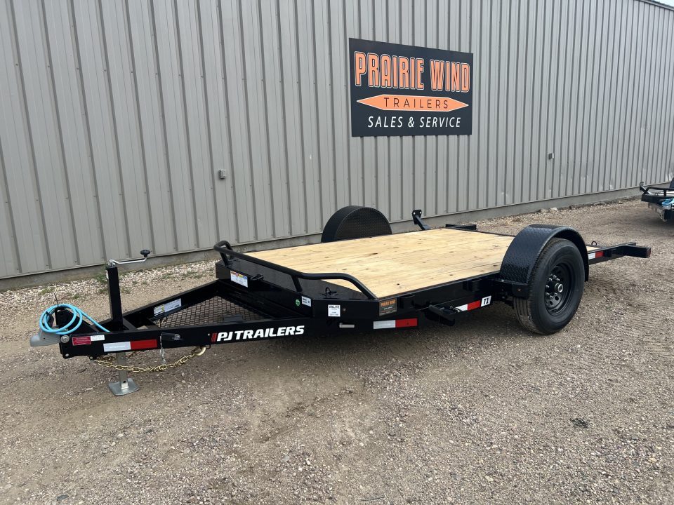 New 2027 PJ Trailers 13' T1 Tiltbed Equipment Tilt Trailer